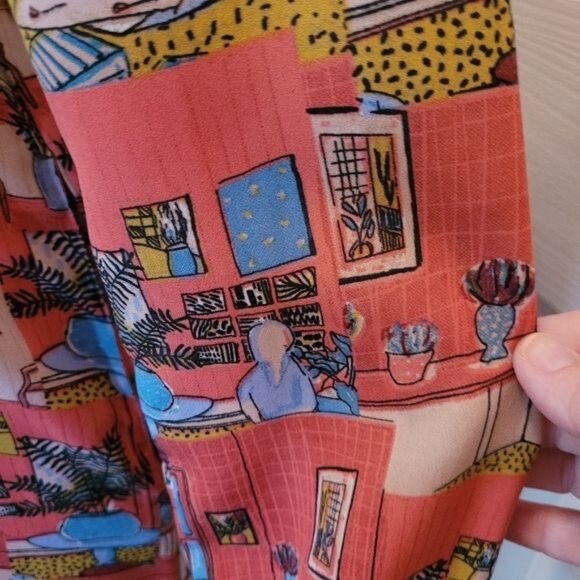 Mid century modern dress plant plants size 4 small maximalist - Picture 5 of 12